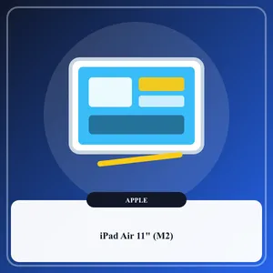 Tablette Apple iPad Air 11 pouces dotée de la puce M2 et d'un écran Liquid Retina laminé
