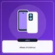 Smartphone Apple iPhone 15 noir de 6,1 pouces avec Dynamic Island et port USB-C