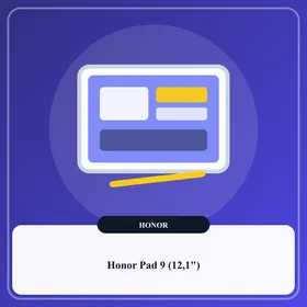 Tablette Honor Pad 9 de 12,1 pouces en métal gris avec 8 haut-parleurs