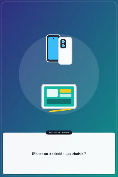 iPhone ou Android : le guide comparatif pour bien choisir