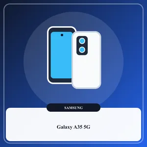 Smartphone Samsung Galaxy A35 5G bleu nuit avec écran Super AMOLED 6,6 pouces